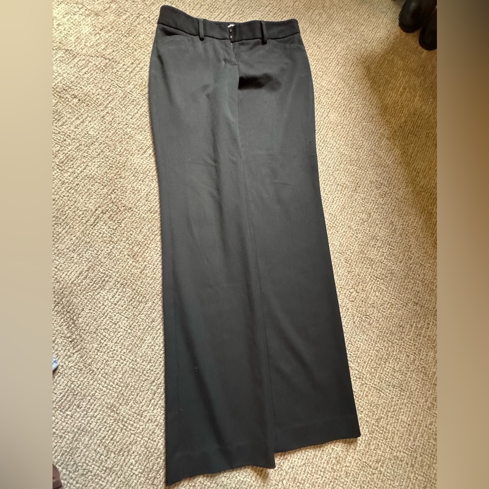 Express Black Wide-Leg Trousers